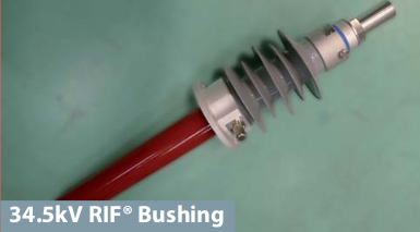 RIF transformer bushing by RHM