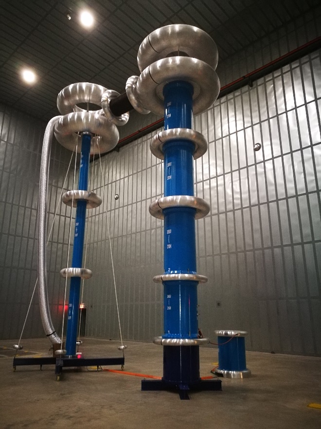 L-C resonant compensation system - RHM International HV testing facility