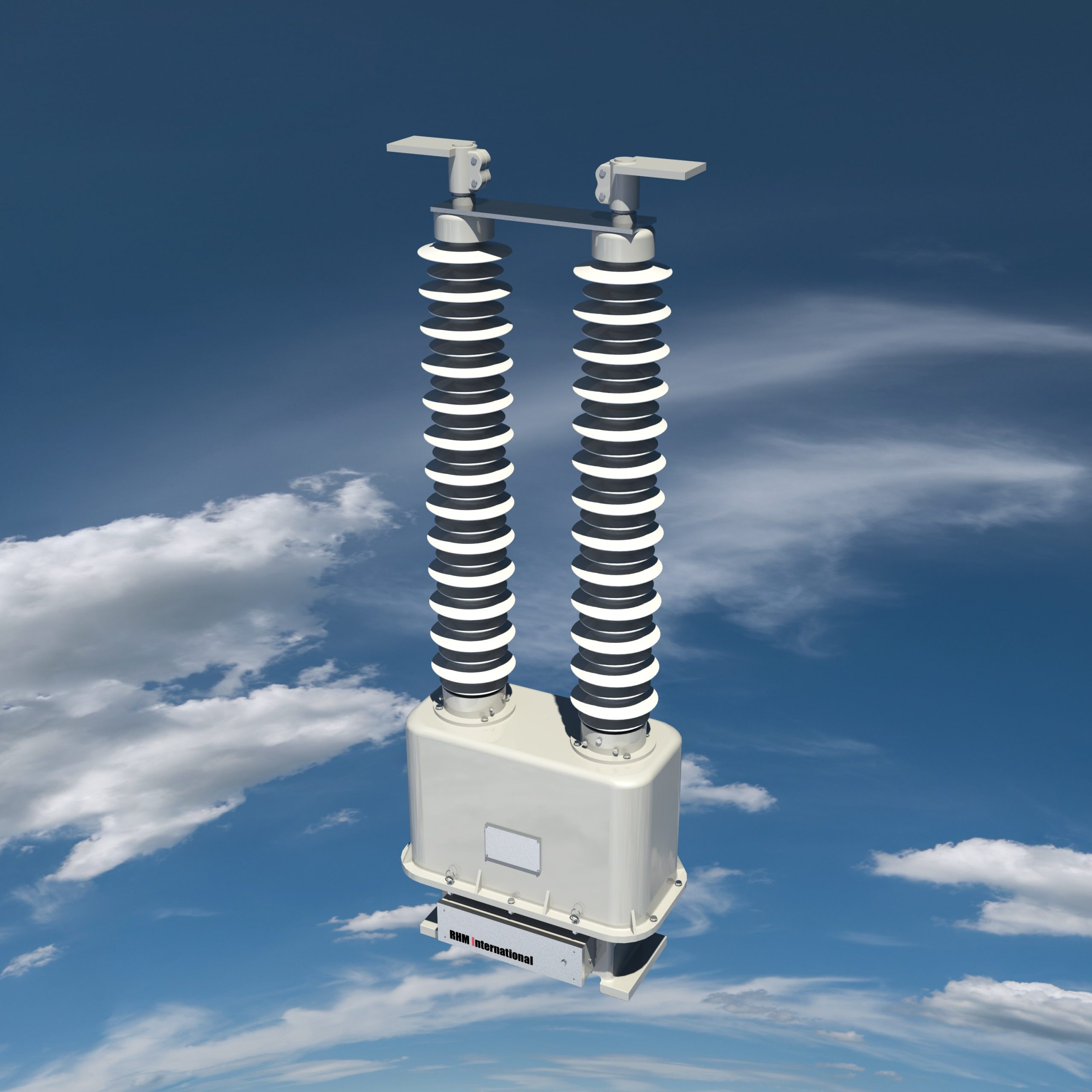 LRGBJ Dry Type Current Transformer over sky background