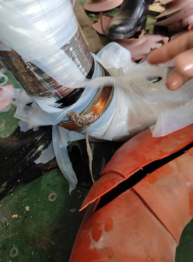 PTFE Film and Metal Screen dry type current transformer inspection